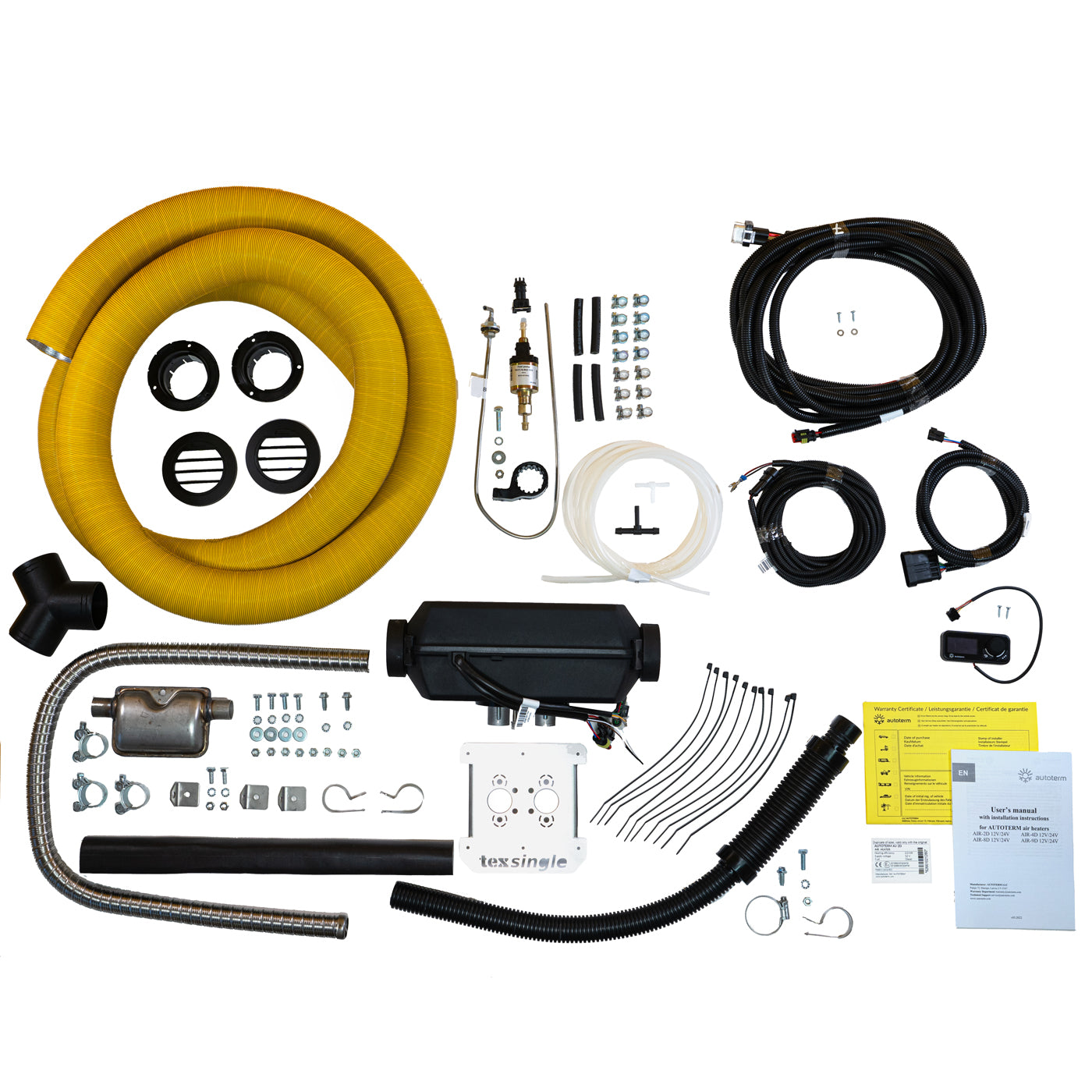 Autoterm 99% Camper-Kit Standheizung 12V / 24V