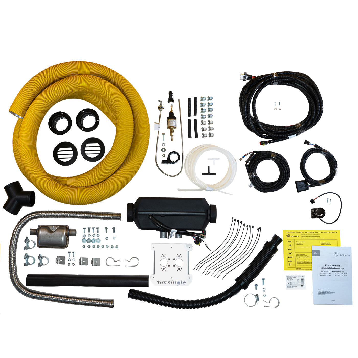 Autoterm 99% Camper-Kit Standheizung 12V / 24V